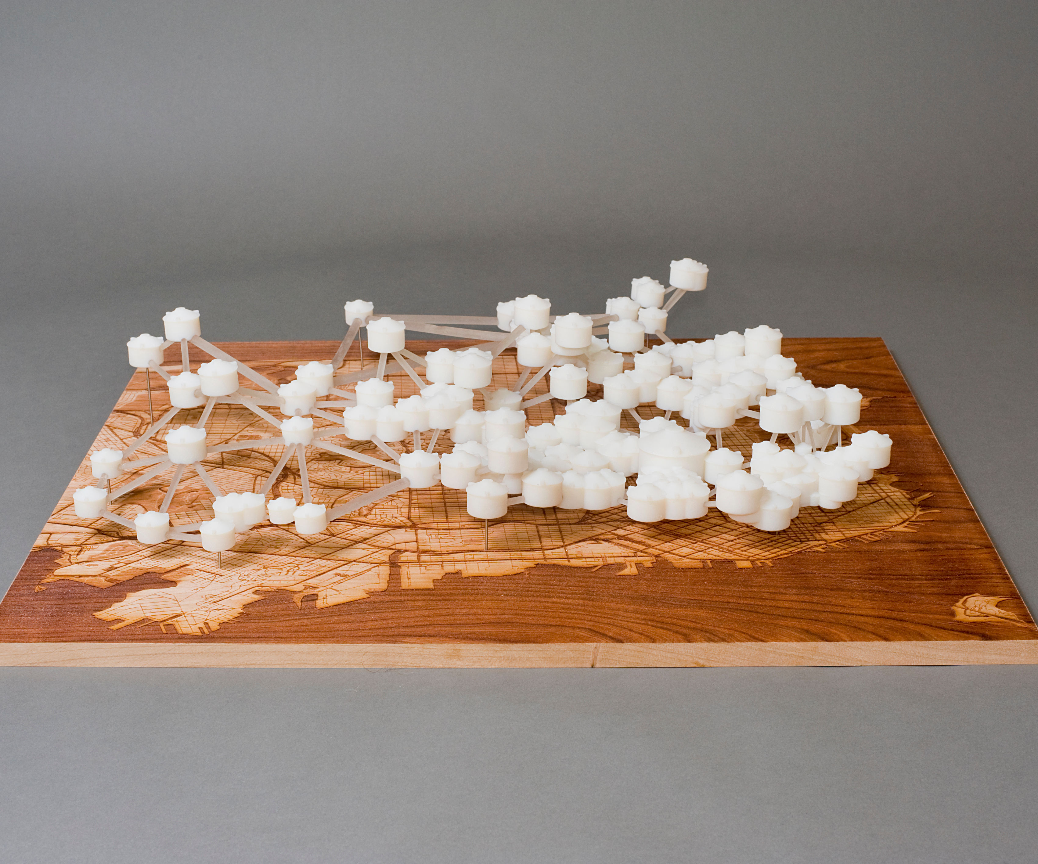 Water Works: 3D Prints of the San Francisco Water System With Map