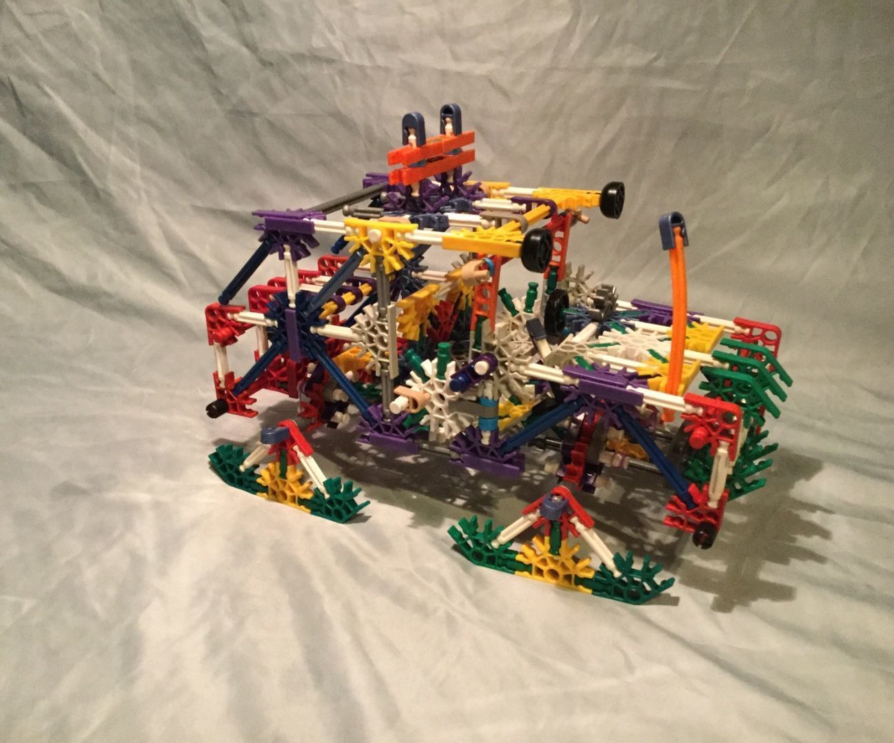 Knex snow rescue jeep 