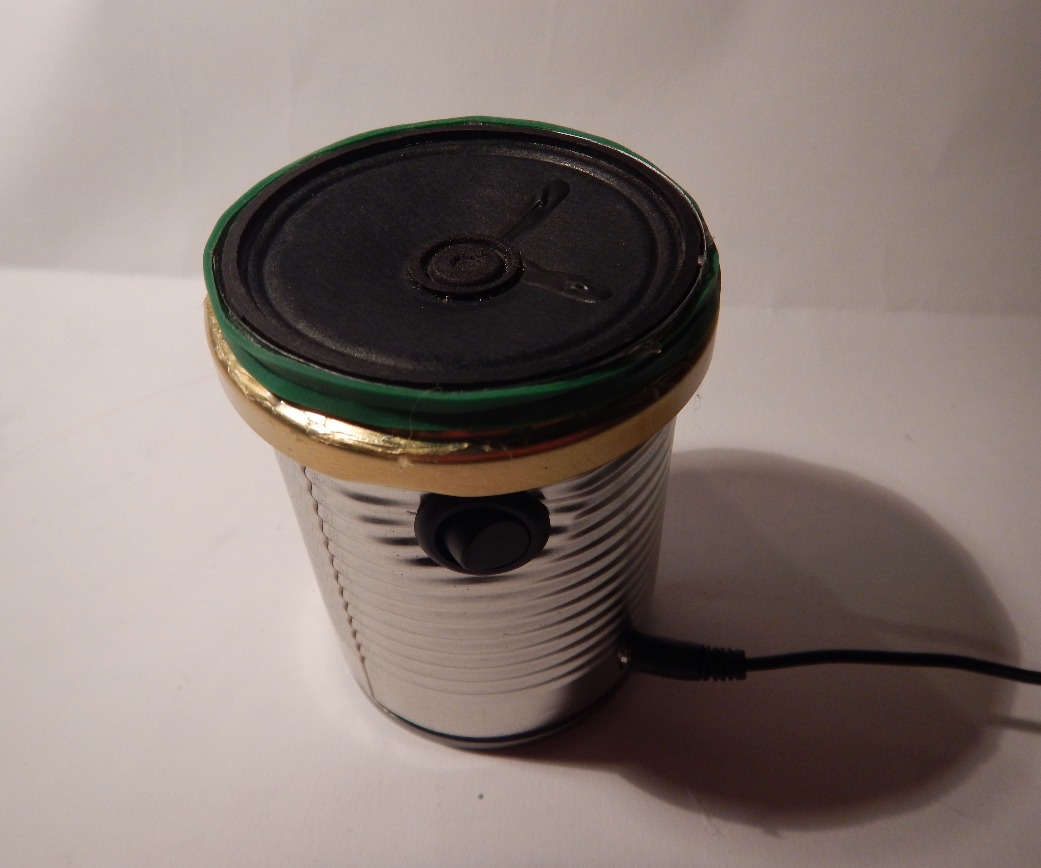 Tin Can Speaker 