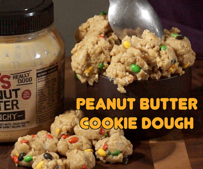 Edible Peanut Butter Cookie Dough