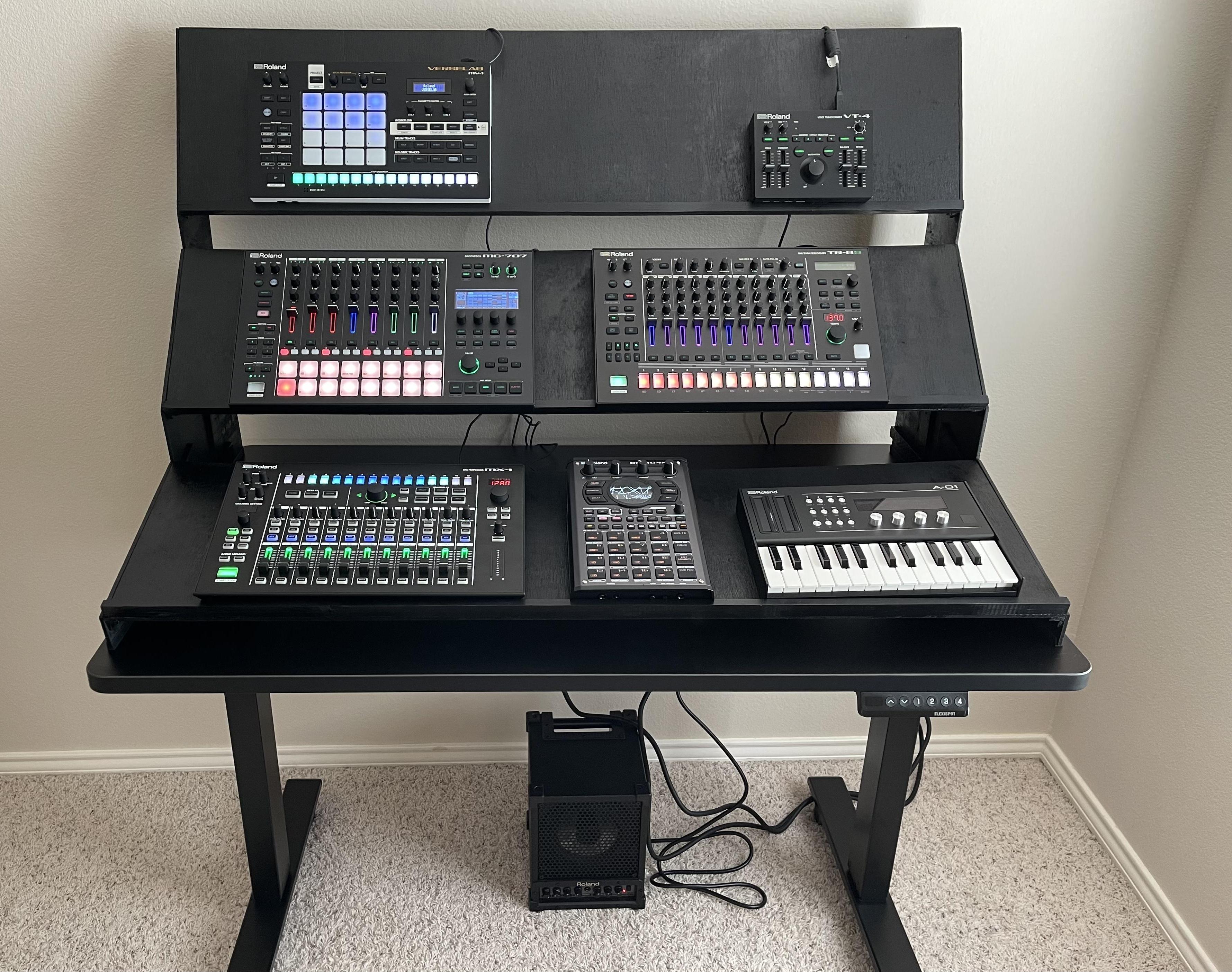 Desktop Synth Rack