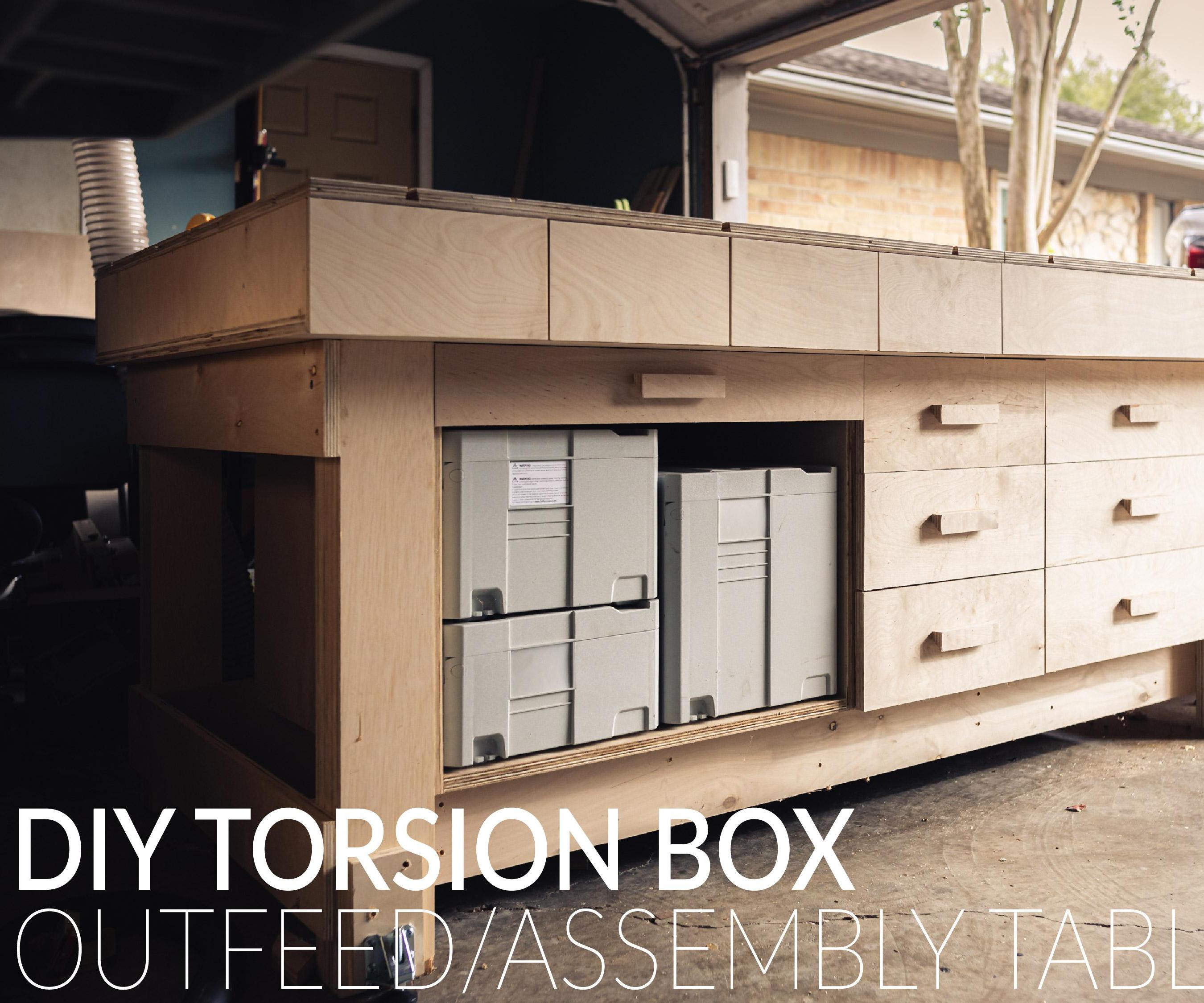 Torsion Box Outfeed Table