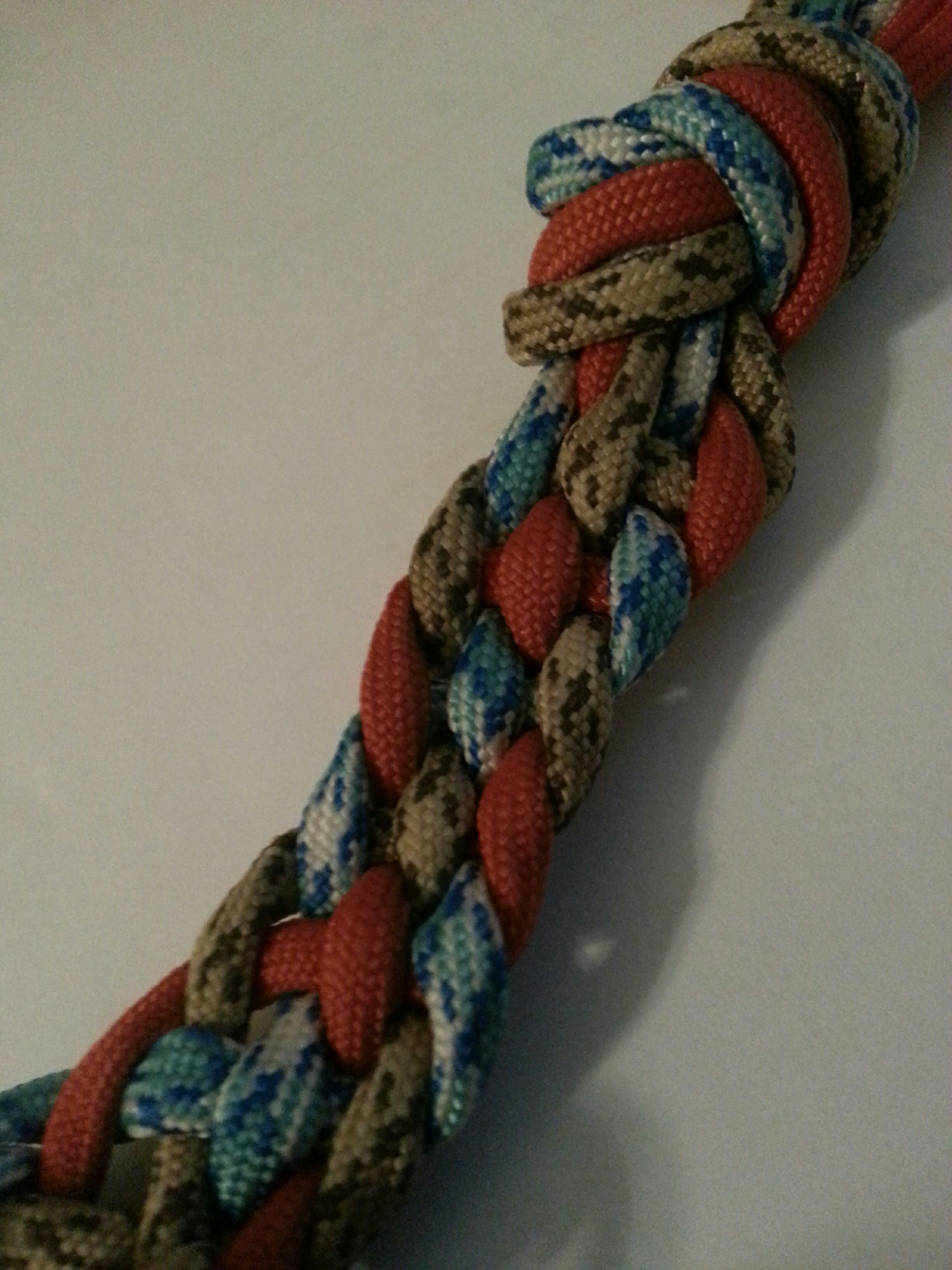 Six Strand Flat Braid