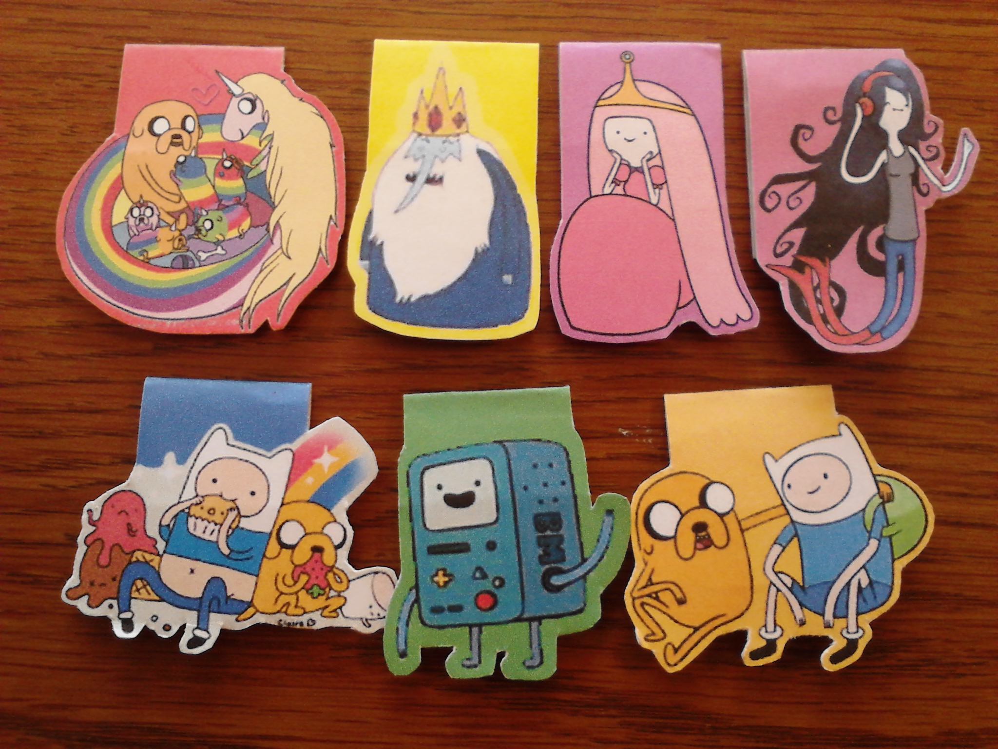 Adventure Time Magnetic Bookmarks