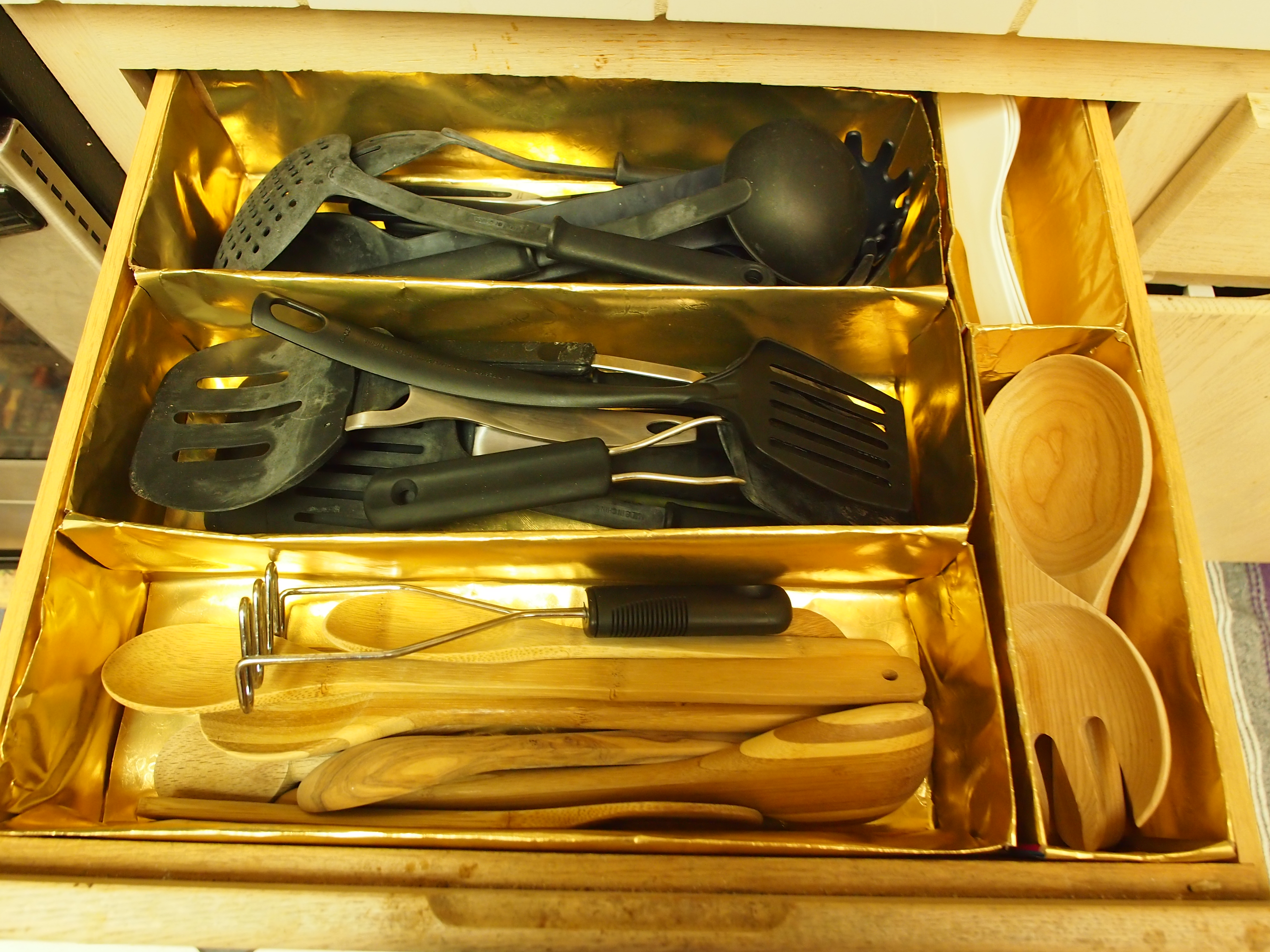 Custom Cereal Box Drawer Organiser