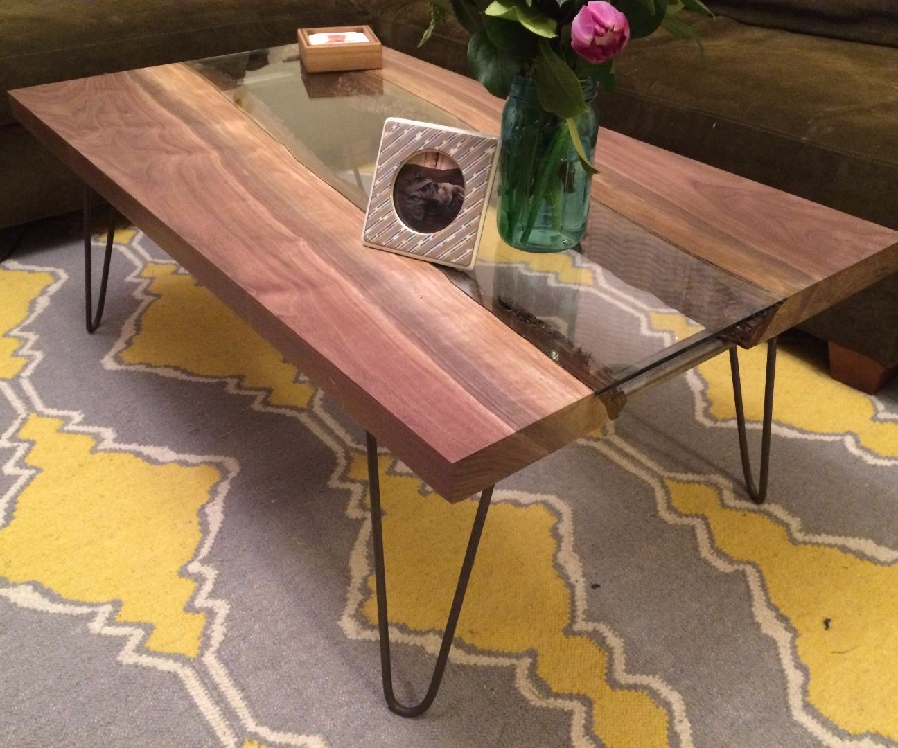 Live Edge River Coffee Table