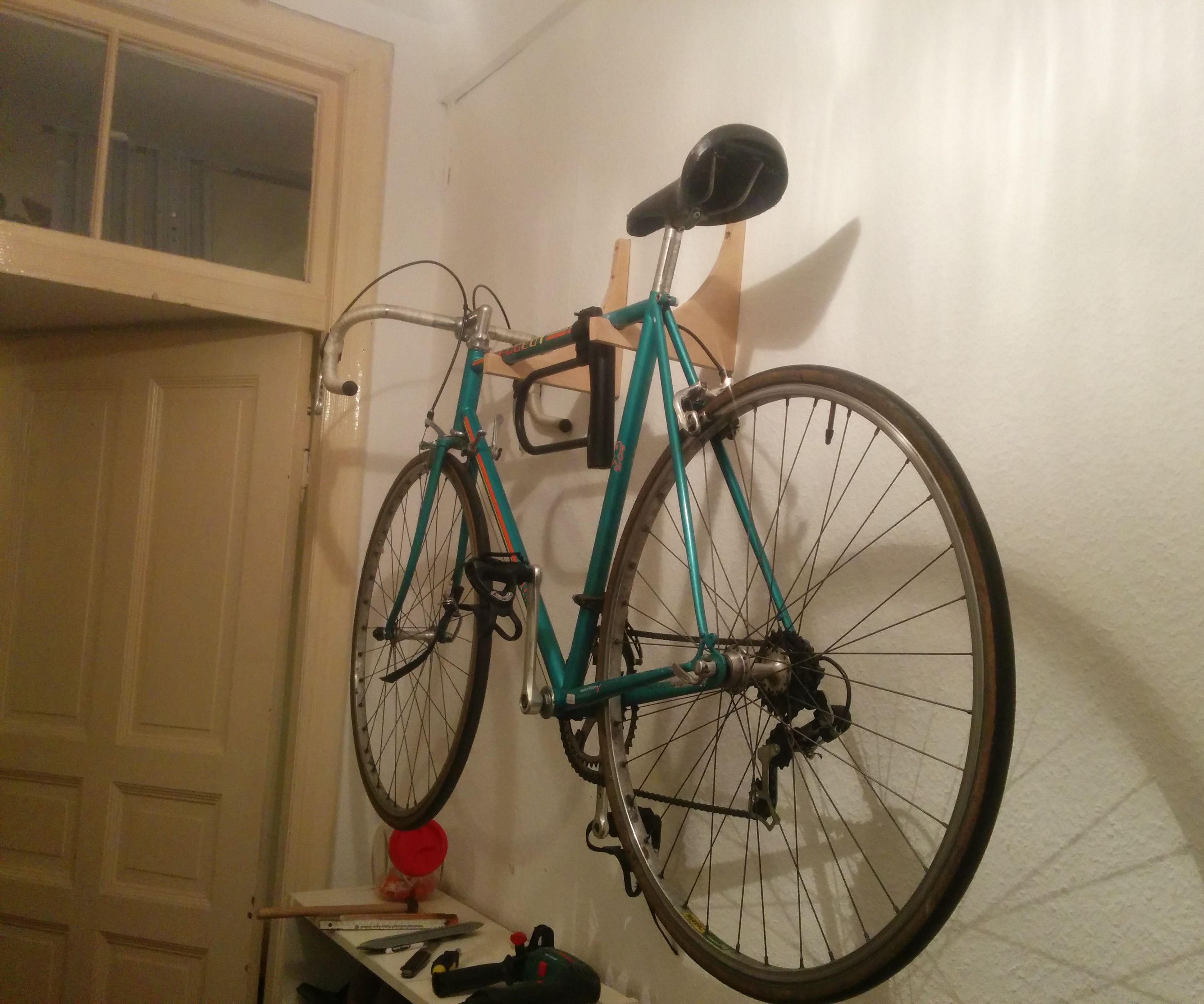 Simple Bike Wall Mount