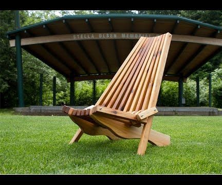 Folding Cedar Lawn Chair