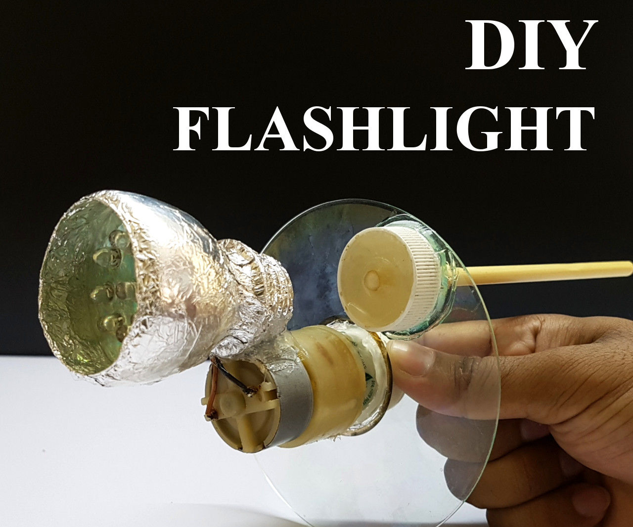 How to Make Hand Operated Flashlight