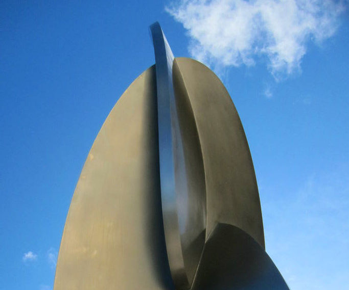 Big Stainless Steel Sculpture Part 4