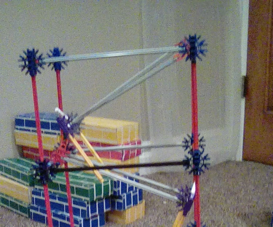 K'nex Ball Machine Element: the Bounce Fall, INSTRUCTIONS!!!
