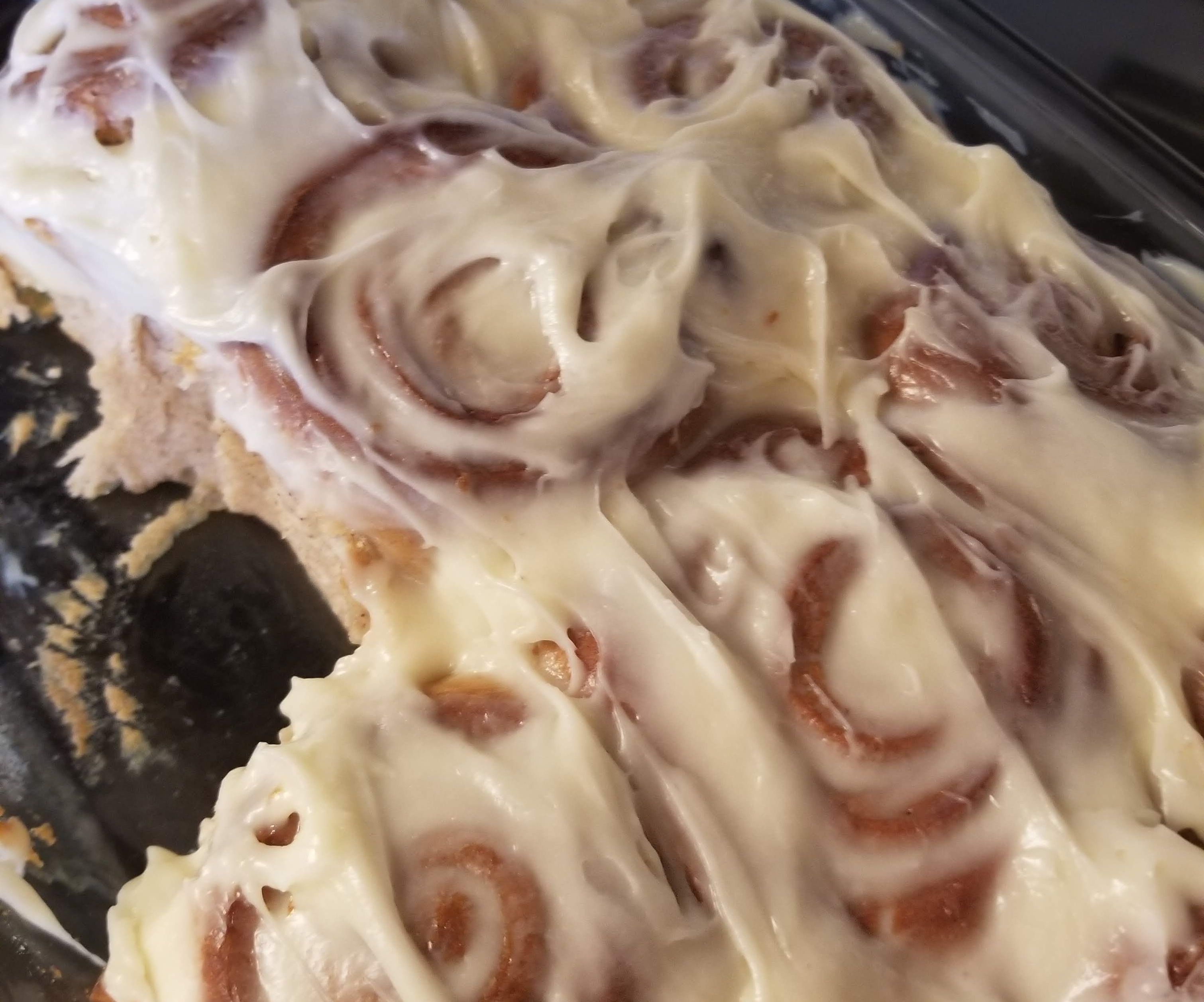 Cinnamon-less Cinnamon Rolls