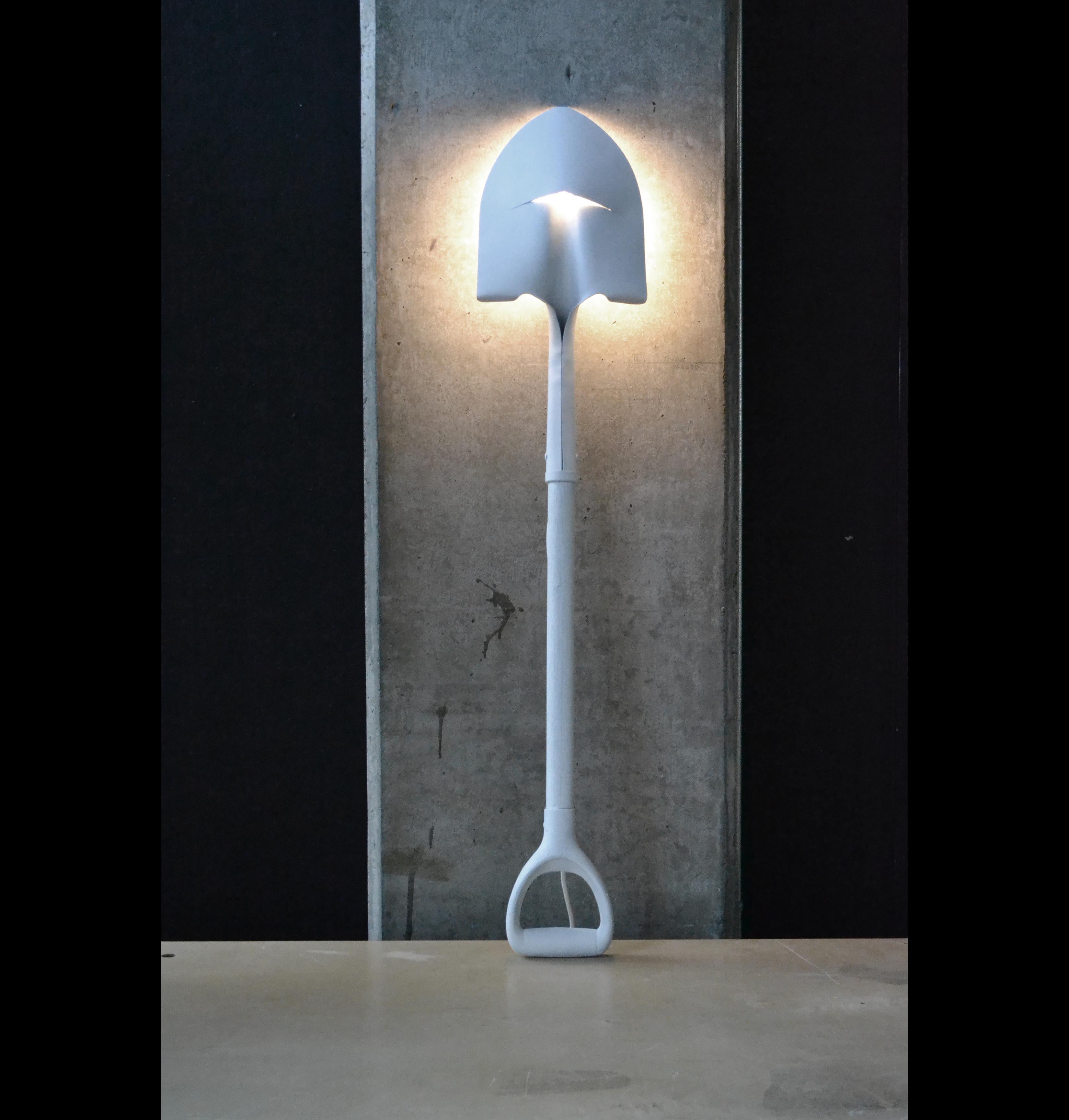 THE Shovel Lamp! by Samuel Bernier