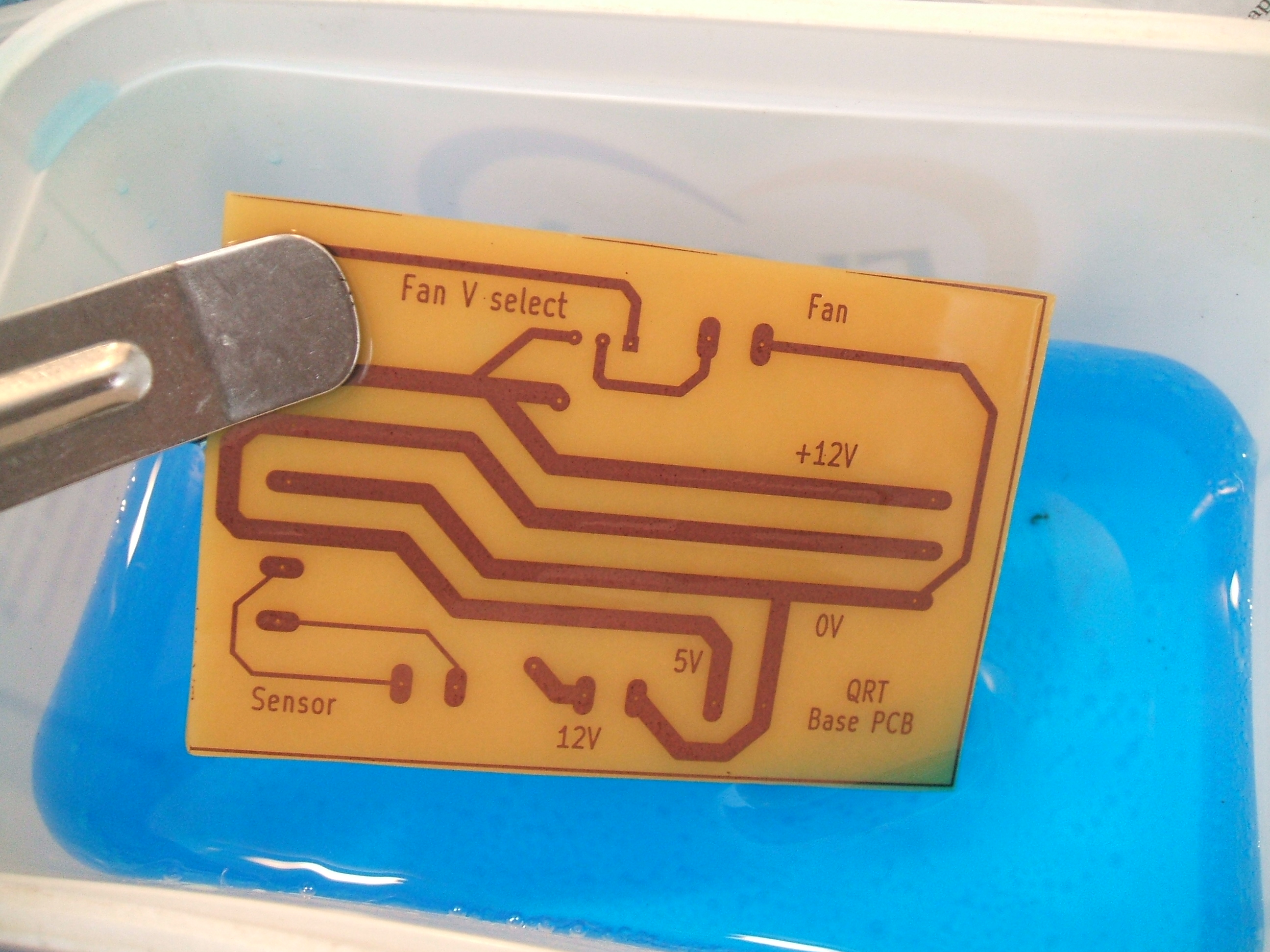 Printed Circuit Board Production Using UV Nail Curing Lamp