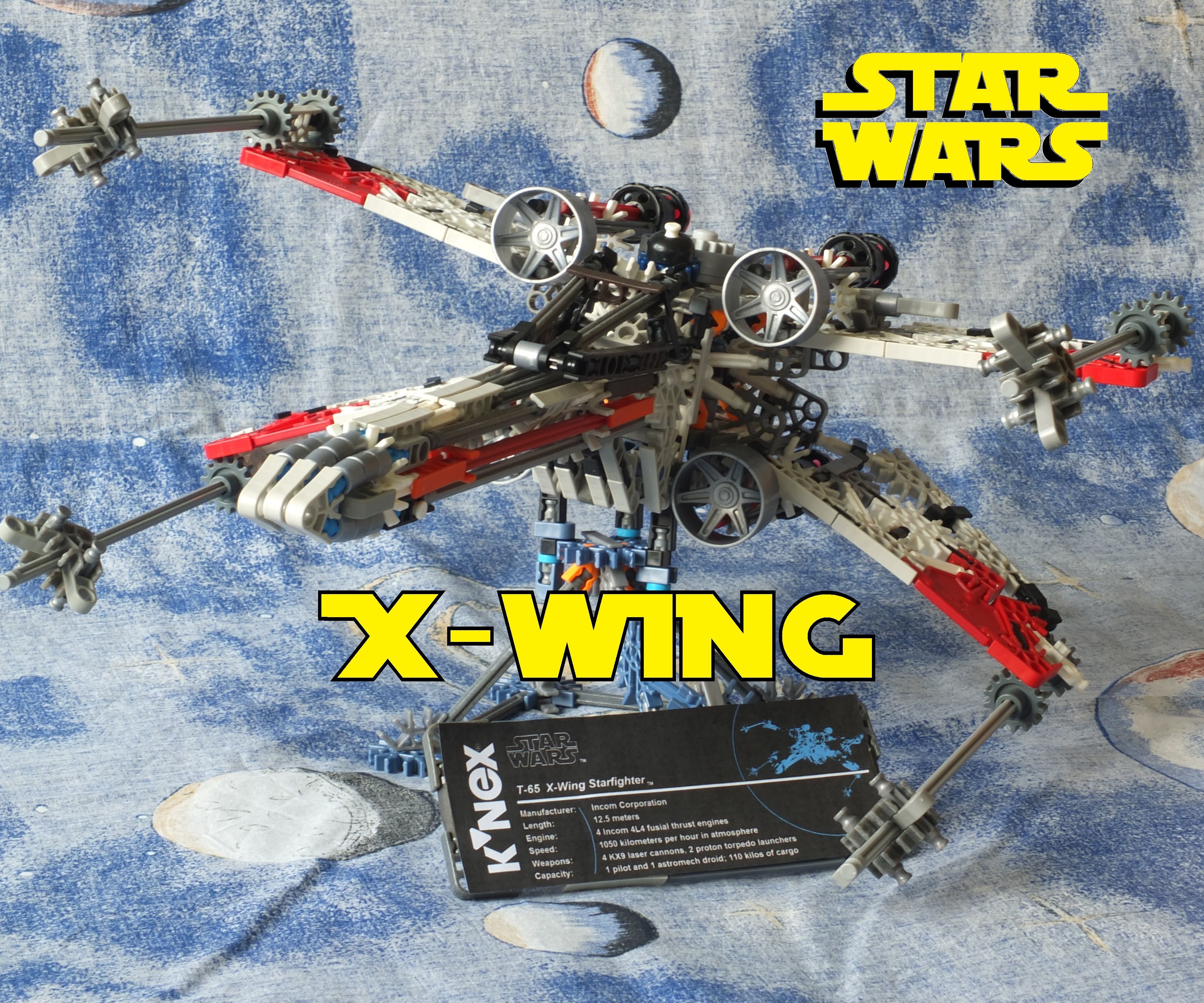 K'NEX T-65 X-Wing Starfighter - Star Wars