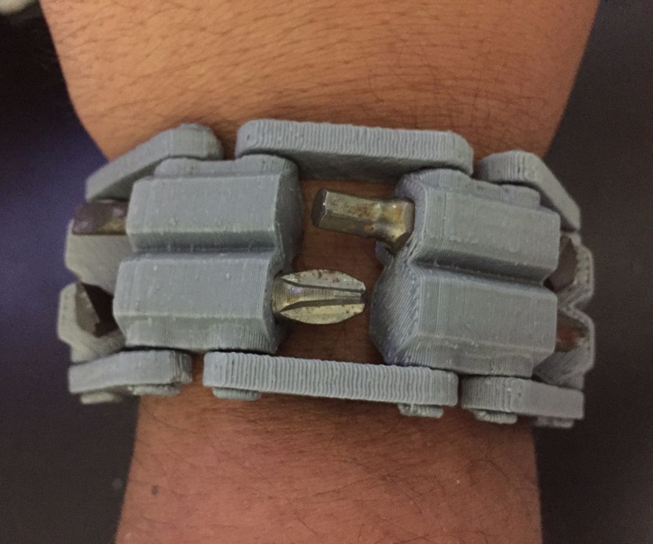 3D Printed Tool WristBand W/ Minimal Assembly