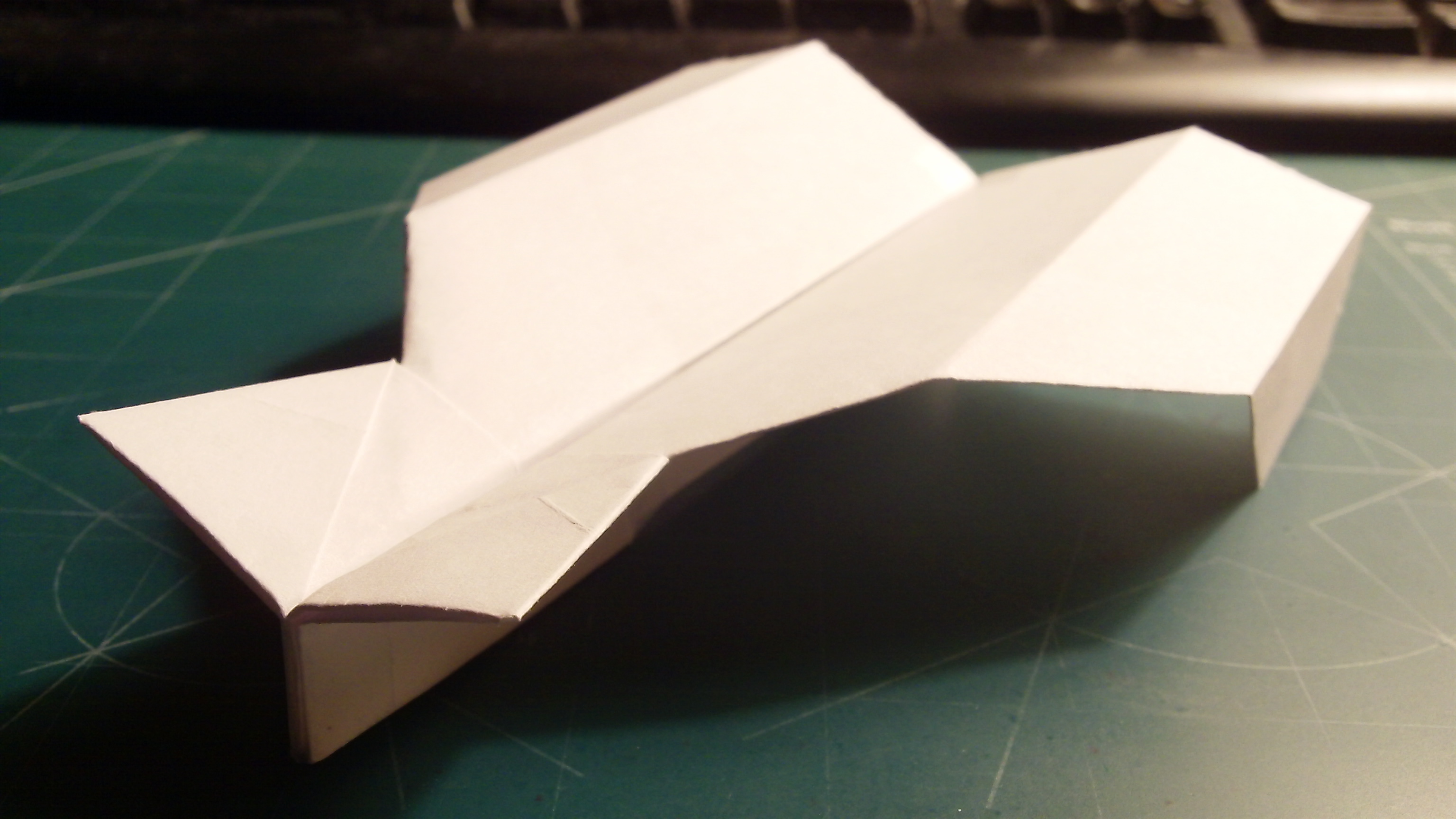 How to Make the StratoHammerhead Paper Airplane