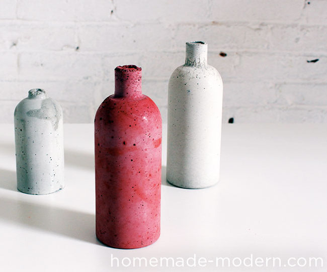 HomeMade Modern DIY Concrete: Coloring & Casting