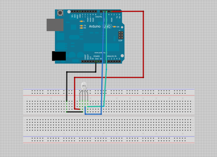 RGB LED Transition (Arduino)