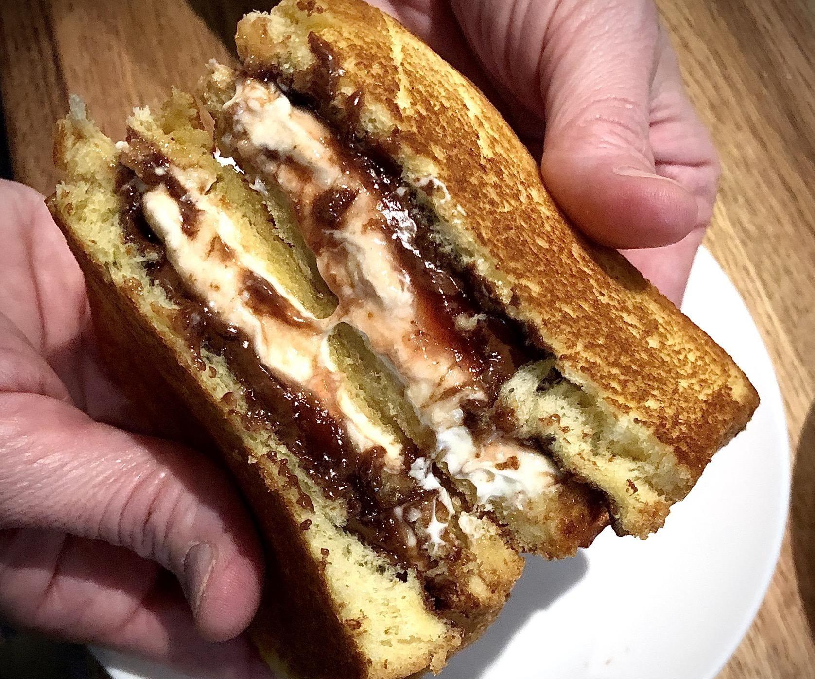 Strawberry Nutella Cheesecake Griller