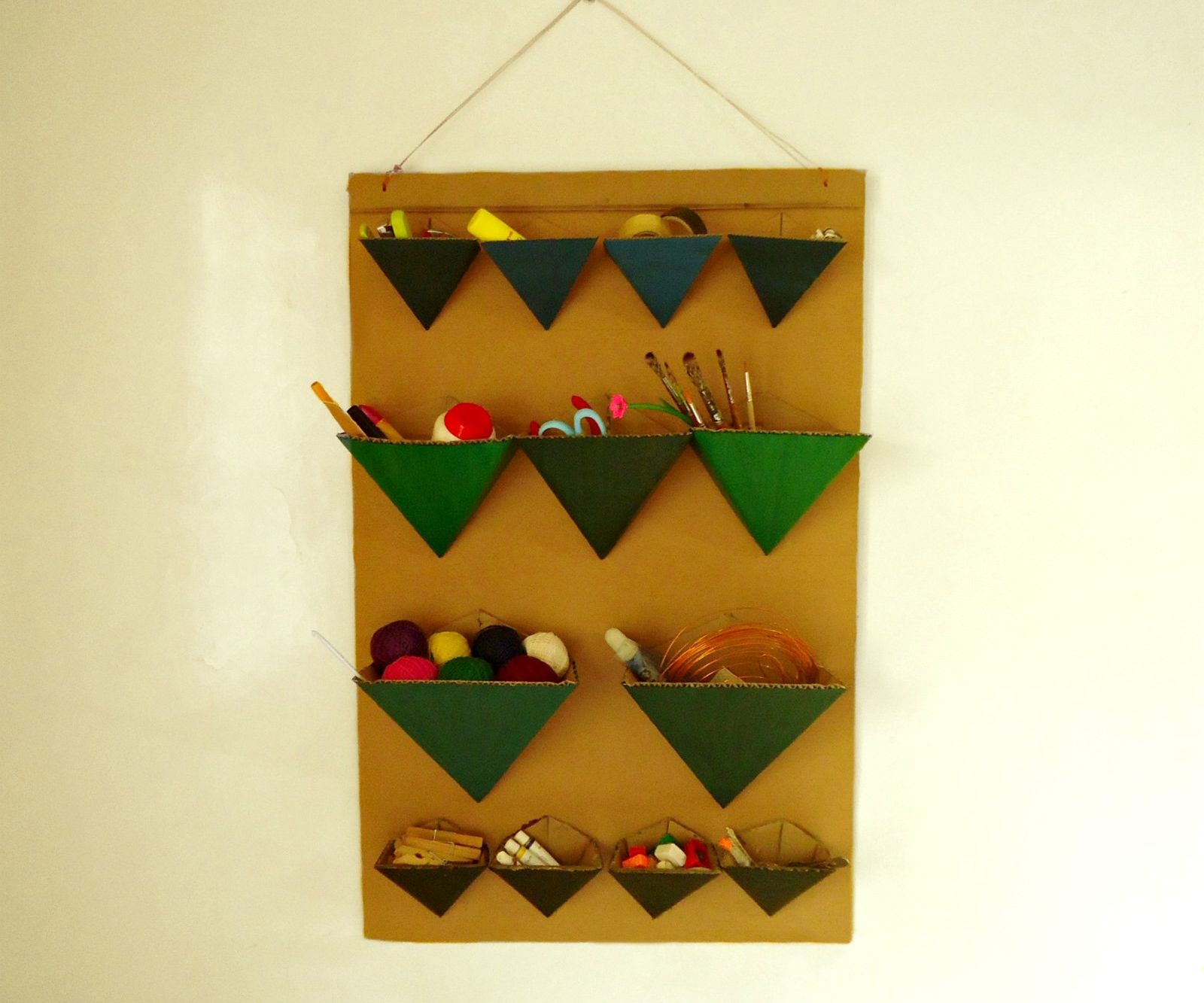 DIY Geometric Organizers