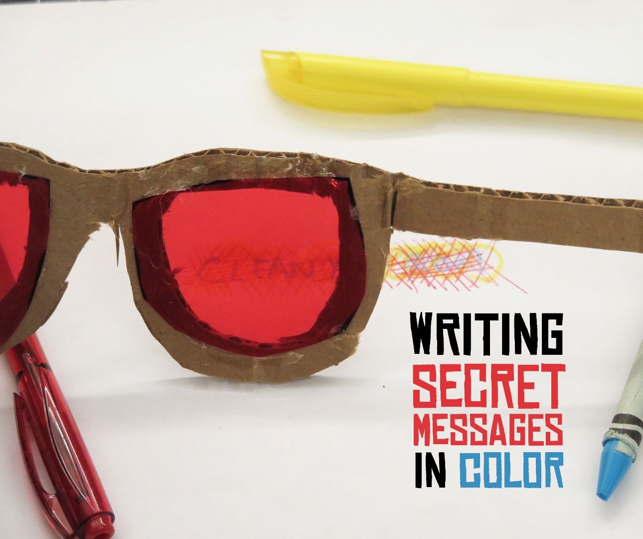 Writing Secret Messages in Color