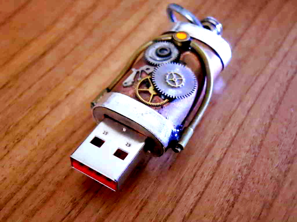 Steampunk USB Flash Drive