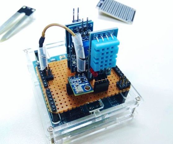  DIY Arduino Weather Station (AWS)