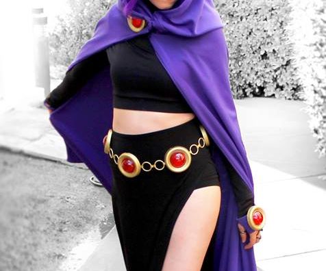 DIY Raven Teen Titans Belt & Accesories Tutorial