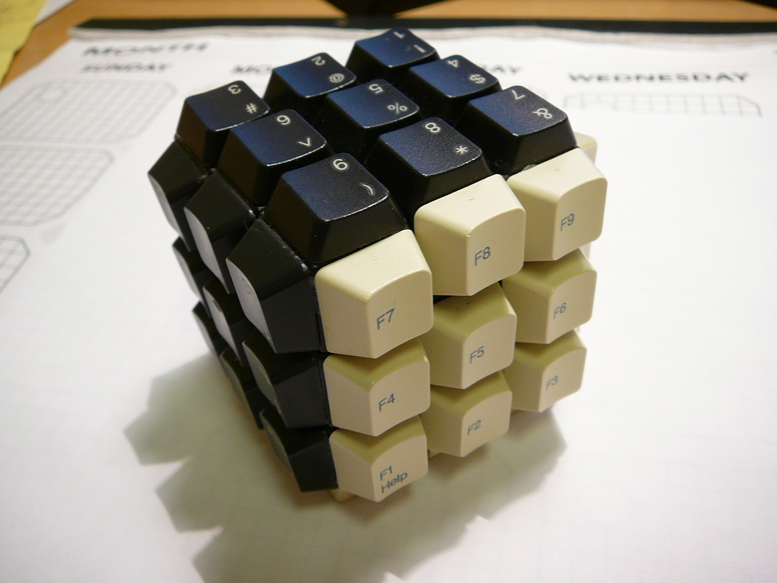 Keyboard/Sudoku Rubik's Cube...dead Computer Contest