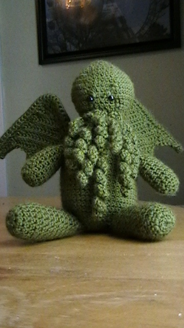 Dread Crocheted Cthulhu