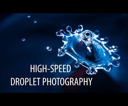 High-Speed Droplet Photography With an Arduino