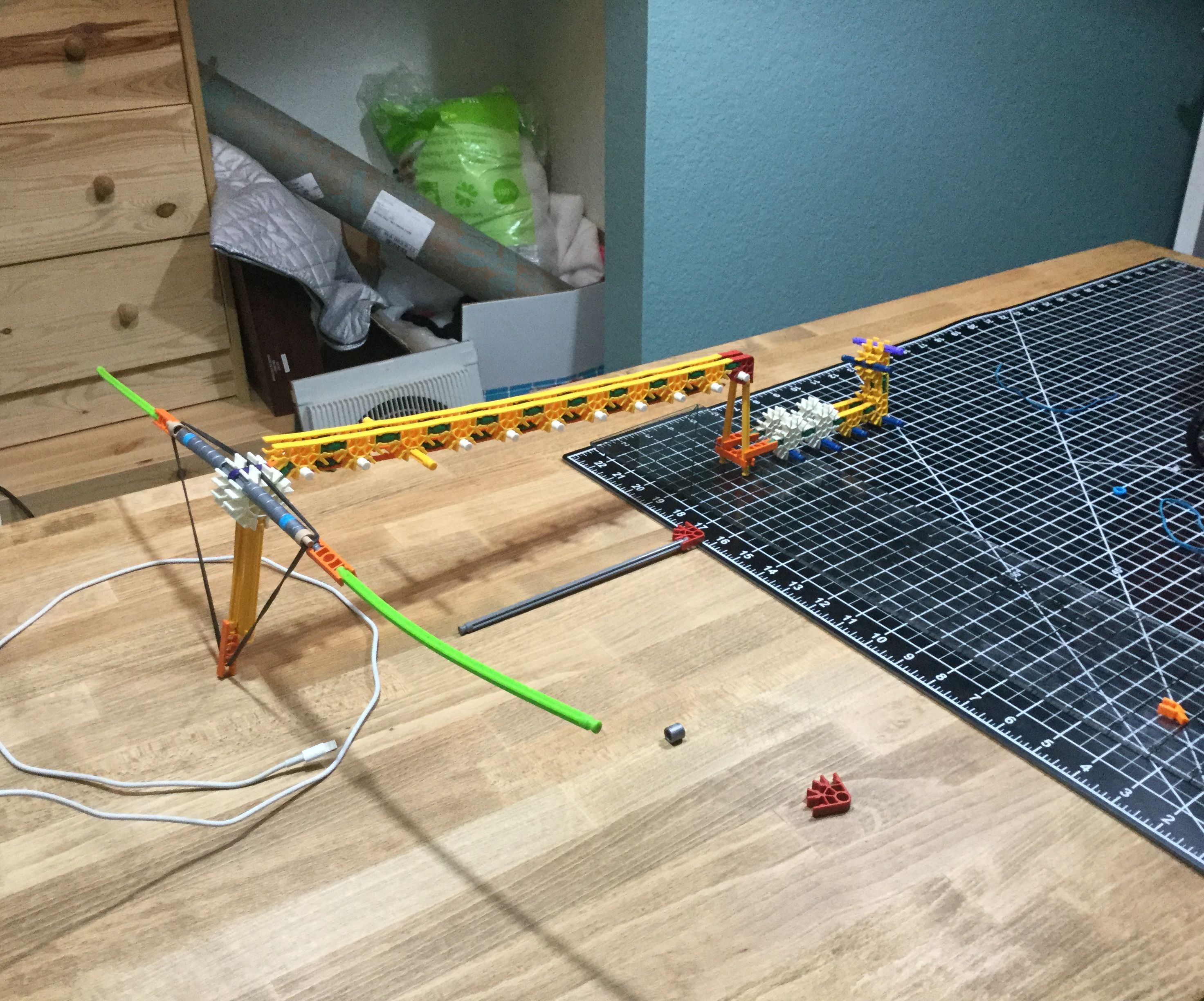 Real size knex crossbow(never making instructions, took me an hour to make)