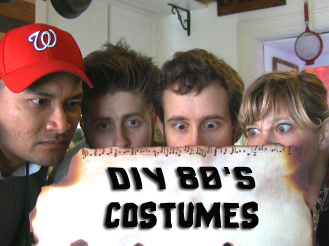 DIY 80's Halloween Costumes