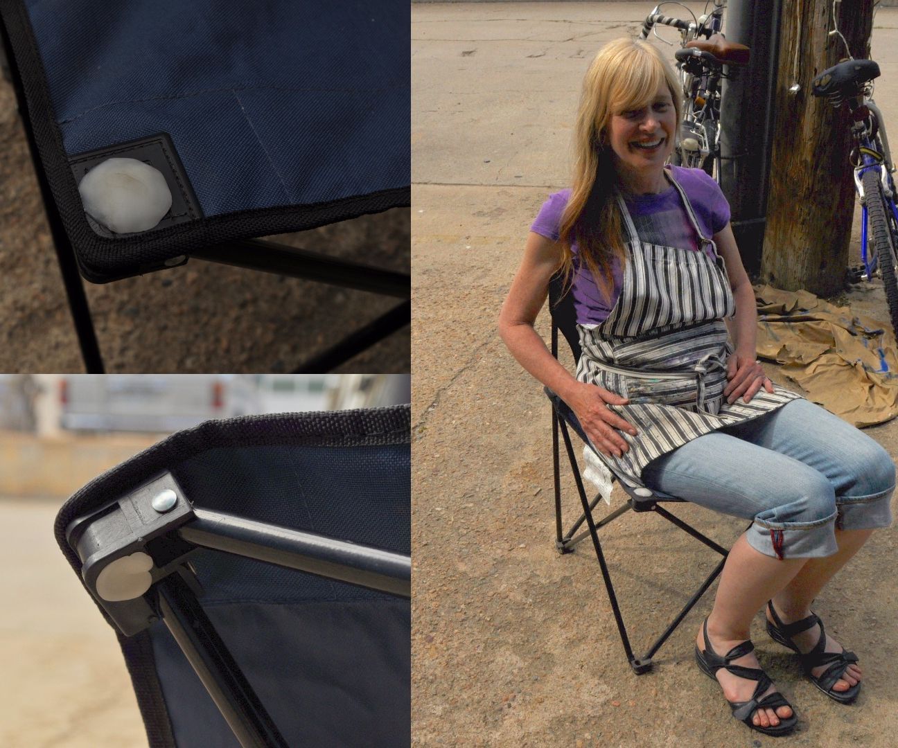 Camp Chair Repair, Using Instamorph