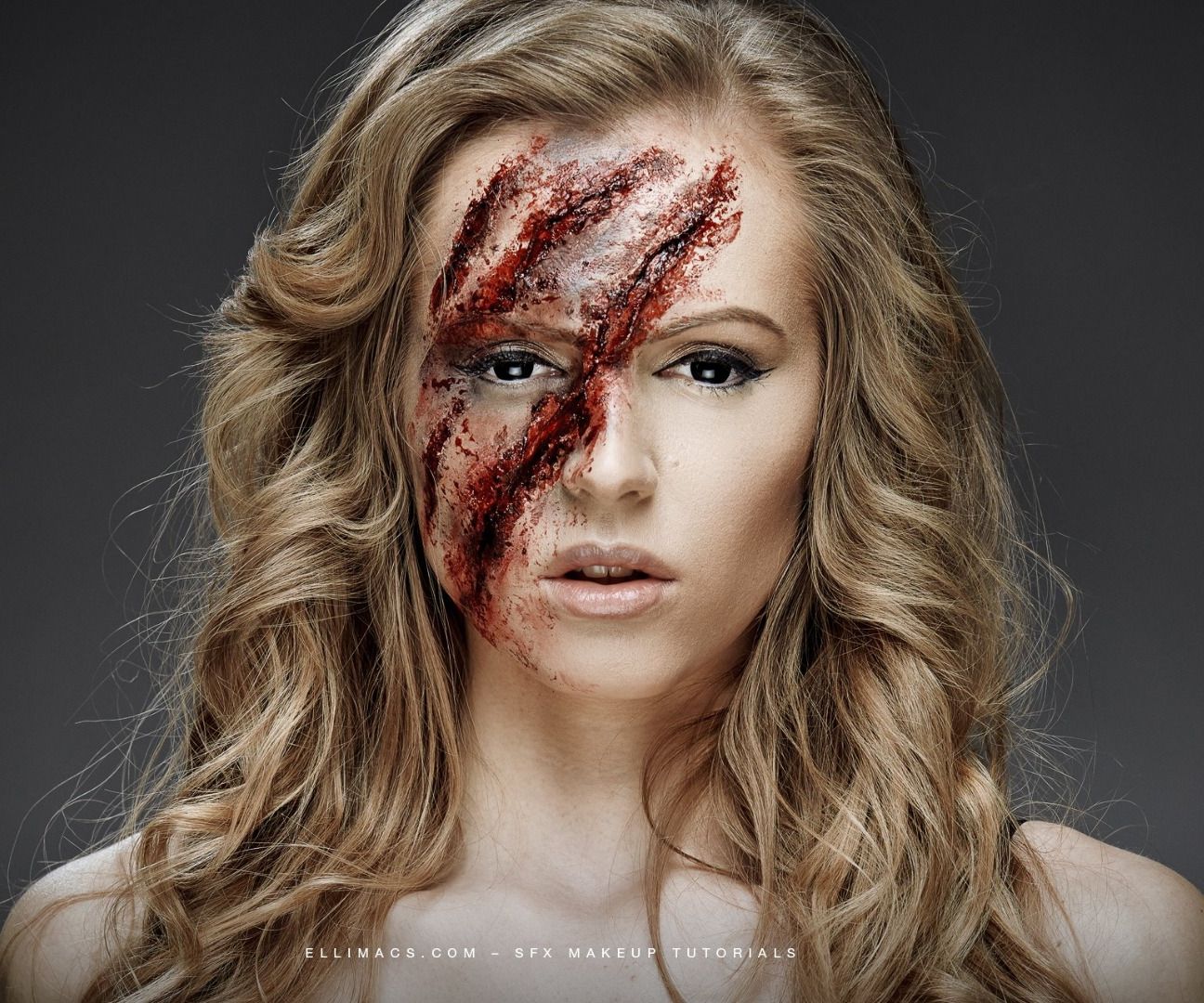 Lacerated Face - SFX Makeup Tutorial