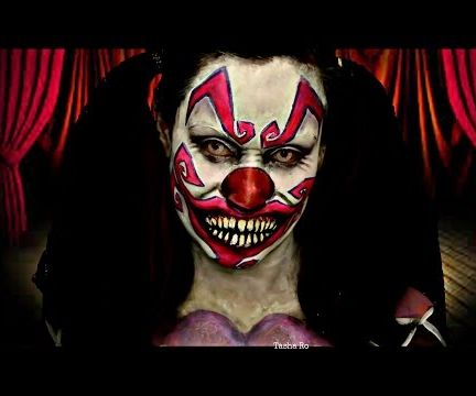 Creepy Clown Make-up