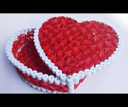 Quilling Heart Box by HandiWorks