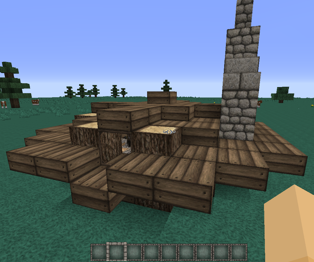 Medieval Minecraft Ground House