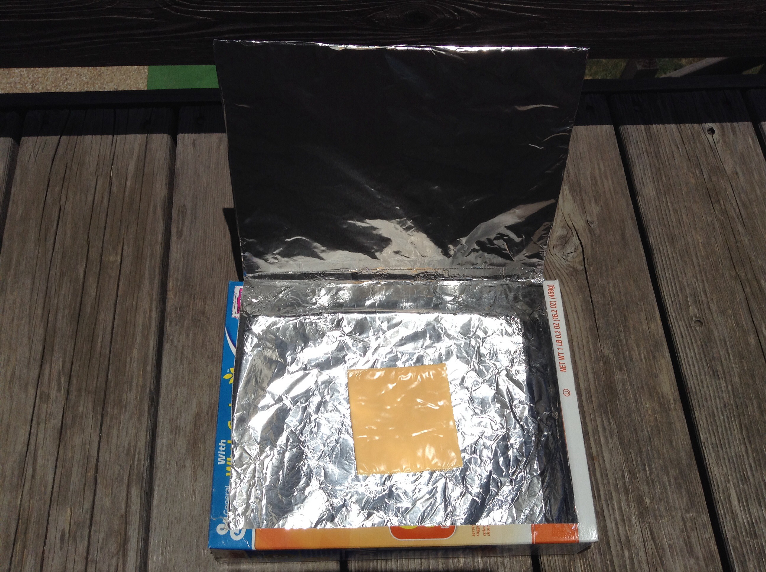 Solar Cereal Box Oven