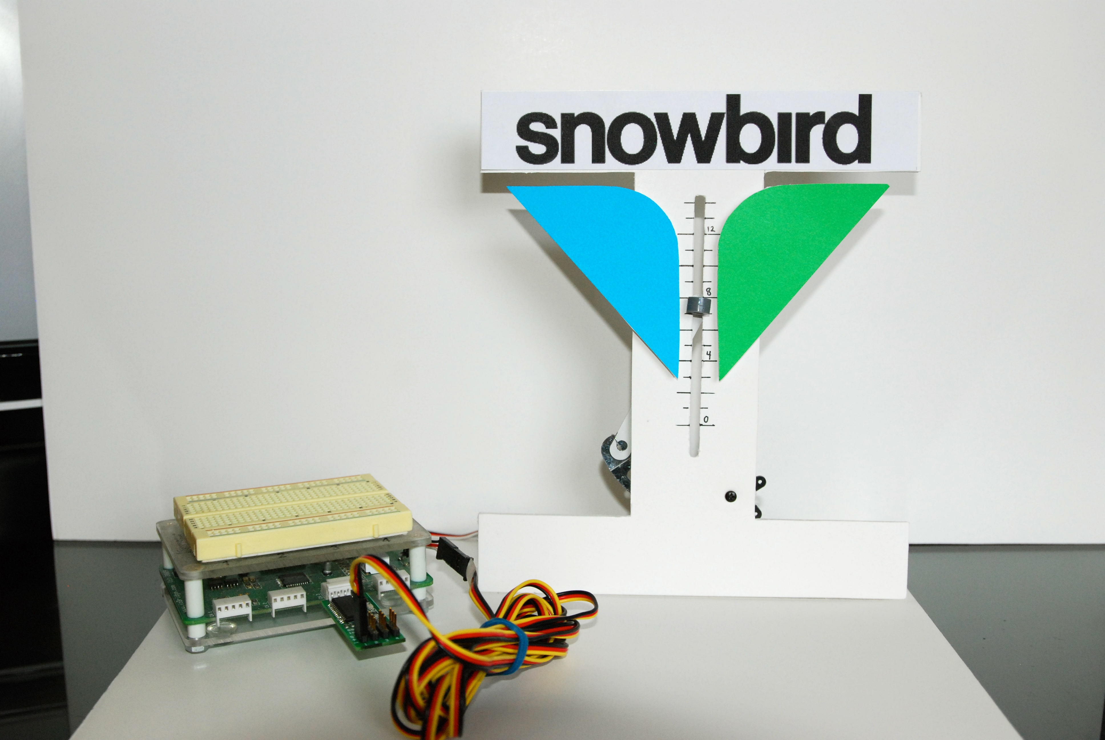 Ski Resort Desk Snow Meter (Snowbird)