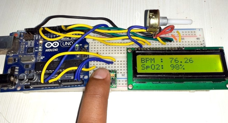 Ensinando a Conectar Um Oxímetro No Arduino UNO
