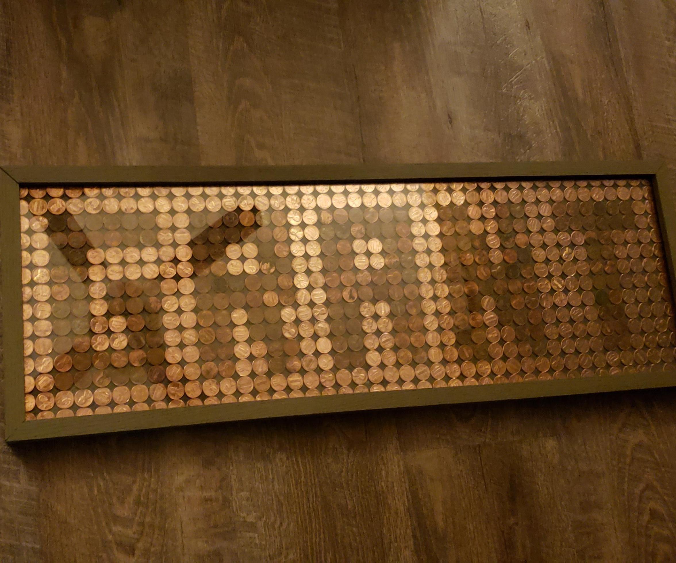 Penny Name Sign