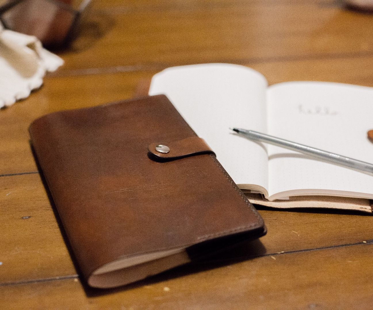 Simple Leather Journal