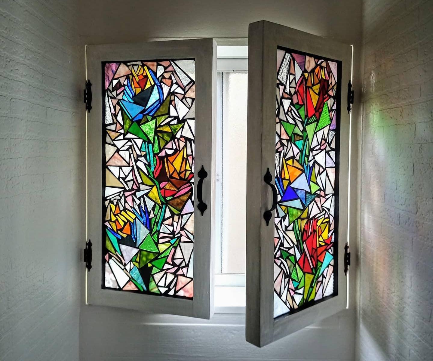Mosaic Stained Glass Window