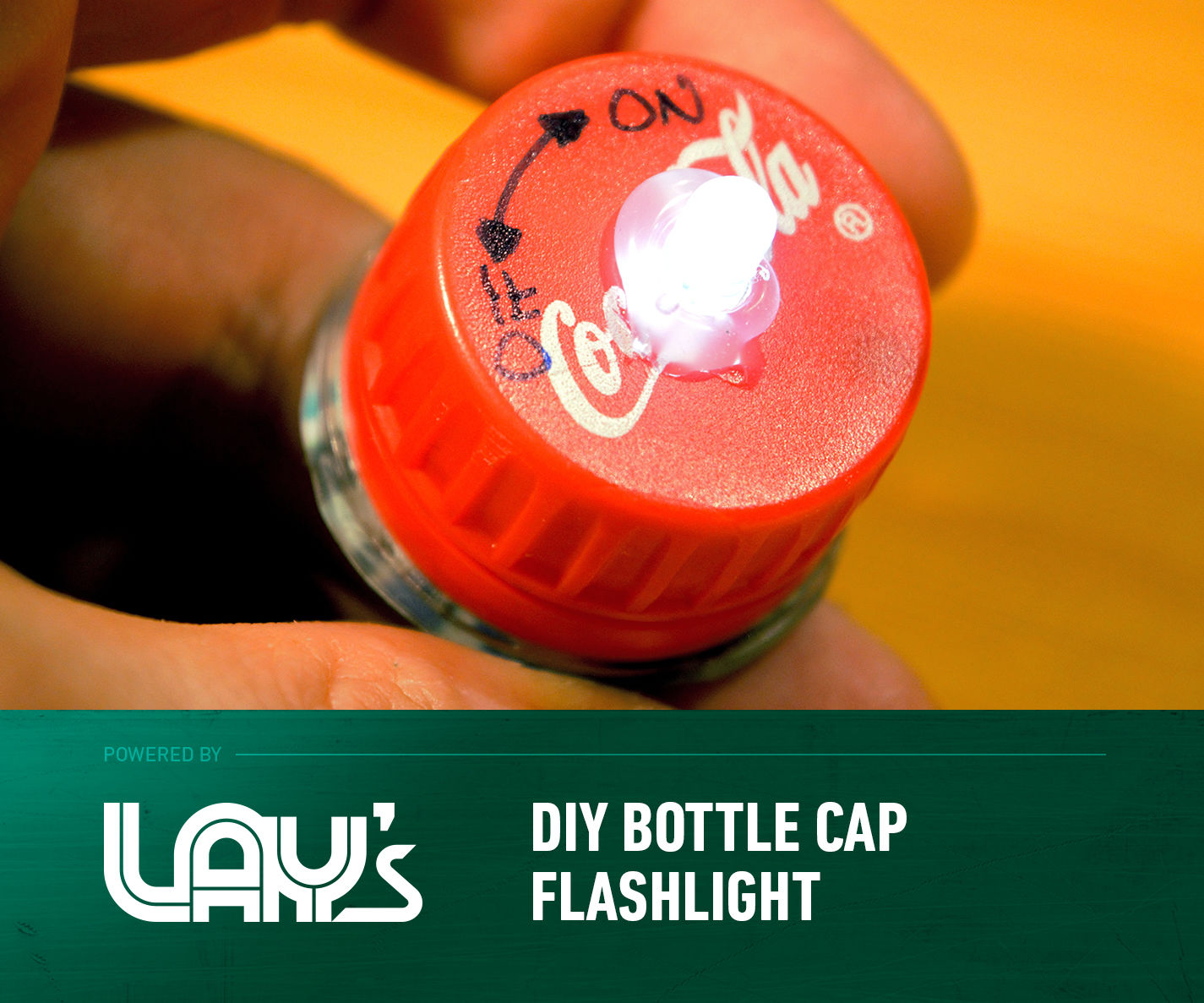 DIY Bottle Cap Flashlight