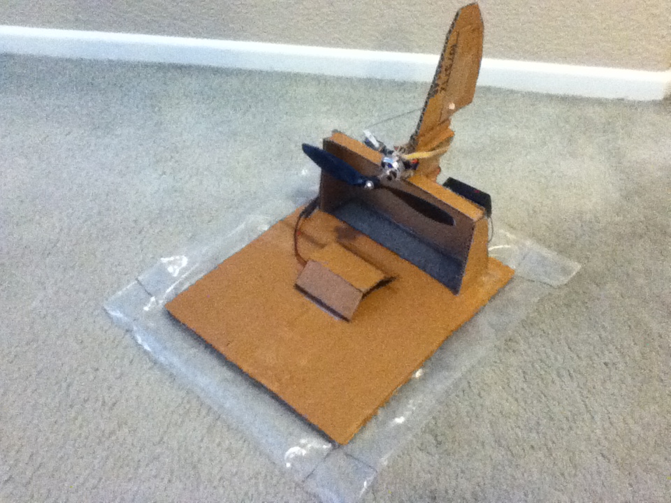 Radio Controlled Cardboard Hovercraft