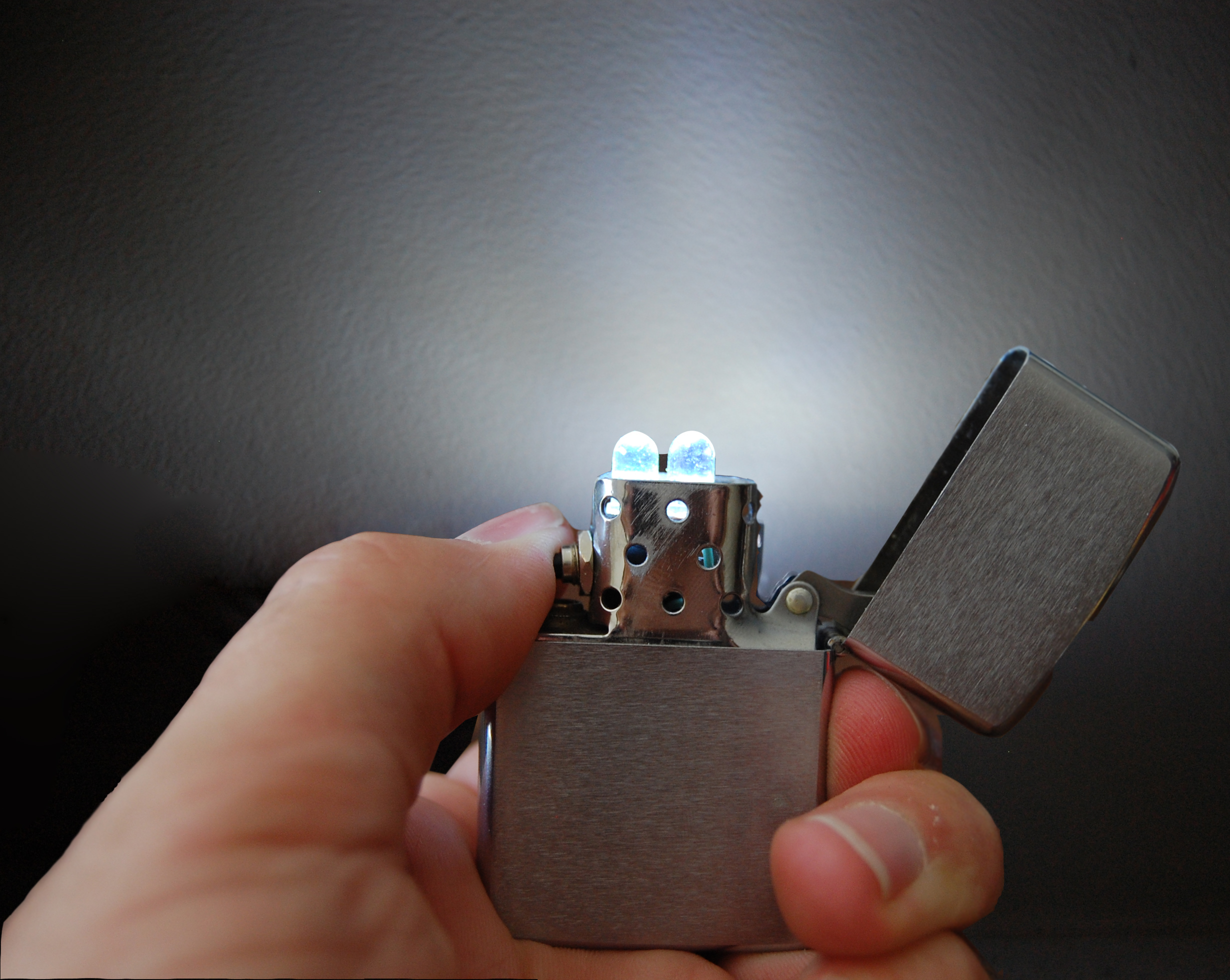 LED Zippo Flashlight