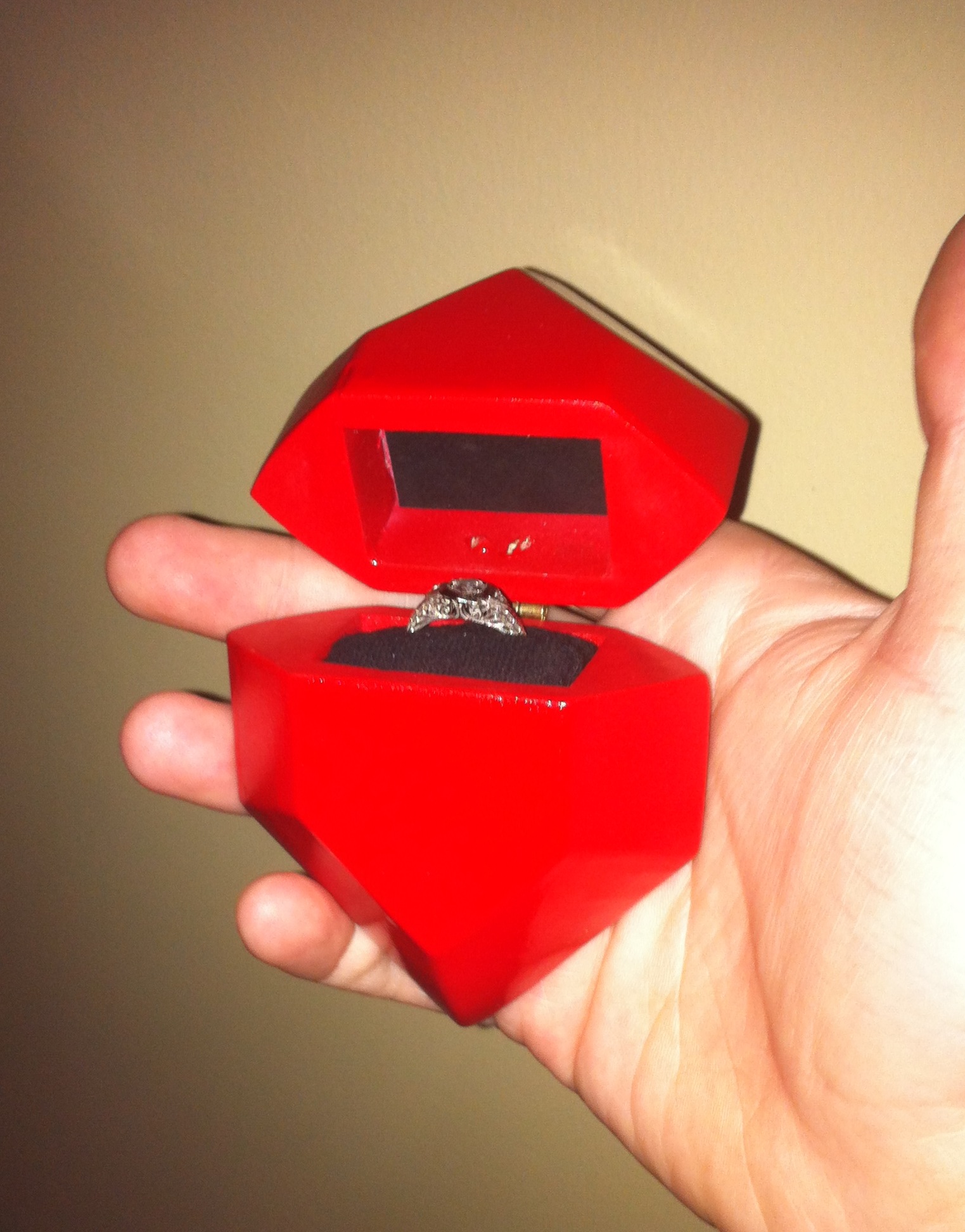 The Legend of Zelda: Rupee Engagement Ring Box