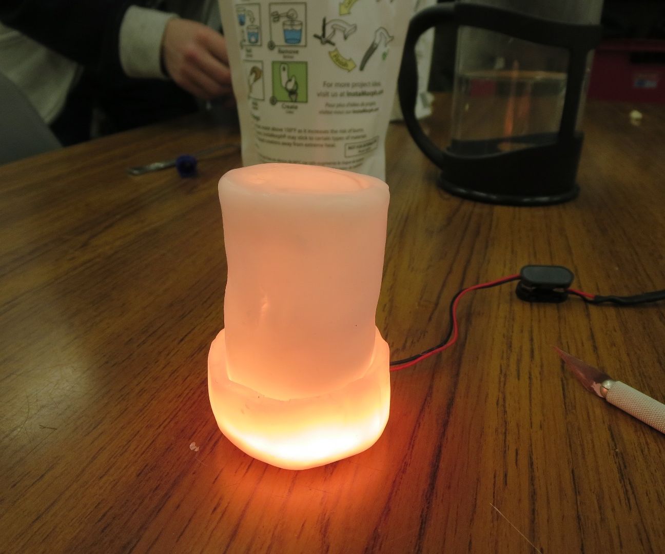 Arduino Controlled Electric Candle